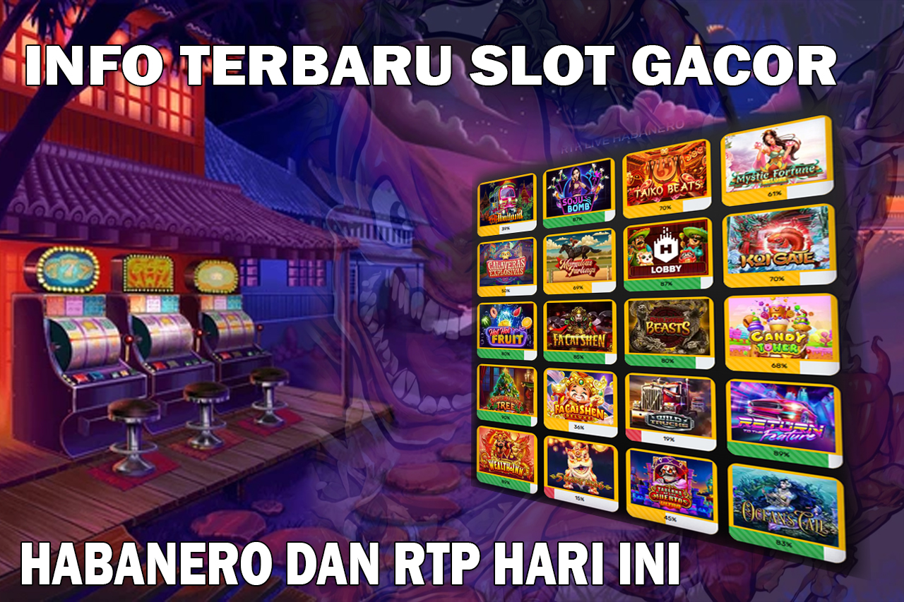 Info Terbaru Slot Gacor Habanero dan RTP Hari Ini